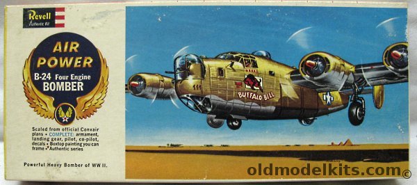Revell 1/92 Consolidated B-24 Liberator 'Buffalo Bill' - Air Power Issue, H137-100 plastic model kit